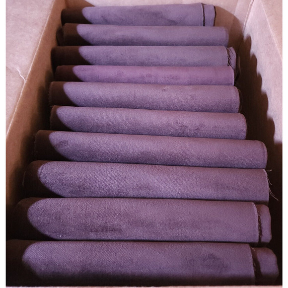 Lot of 10 Solid Brown Colors Cotton Velvet Fabric Yards Scraps Sewing Remnant - Picture 4 of 6